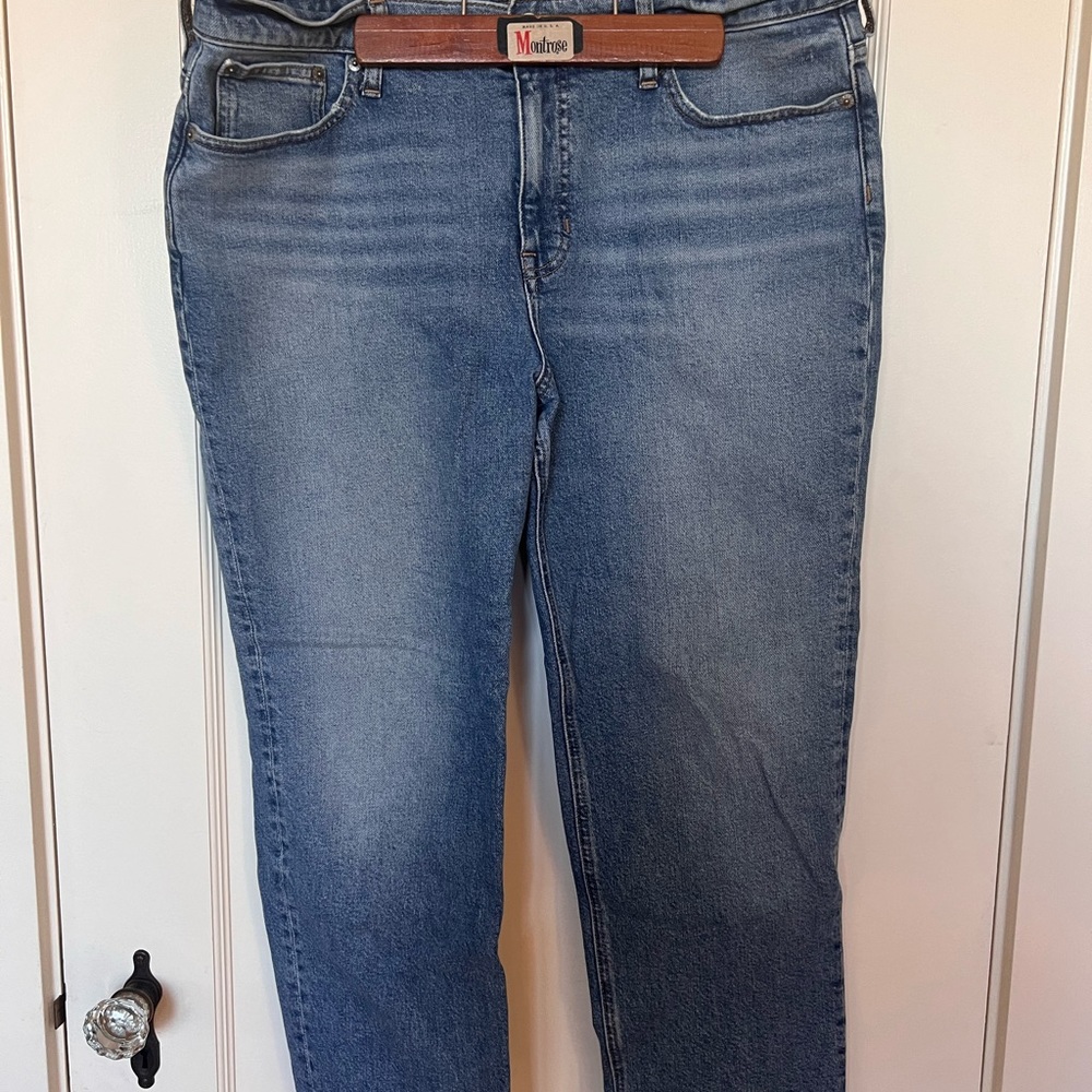 Classic straight cropped jeans by J. Crew